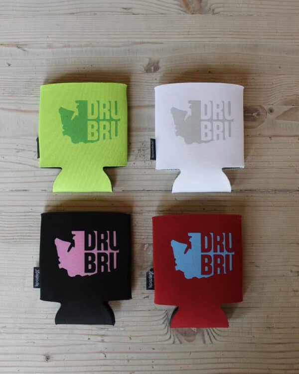 DRU BRU - WA State Koozie
