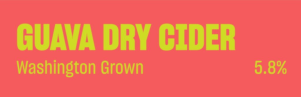 Guava Dry Cider