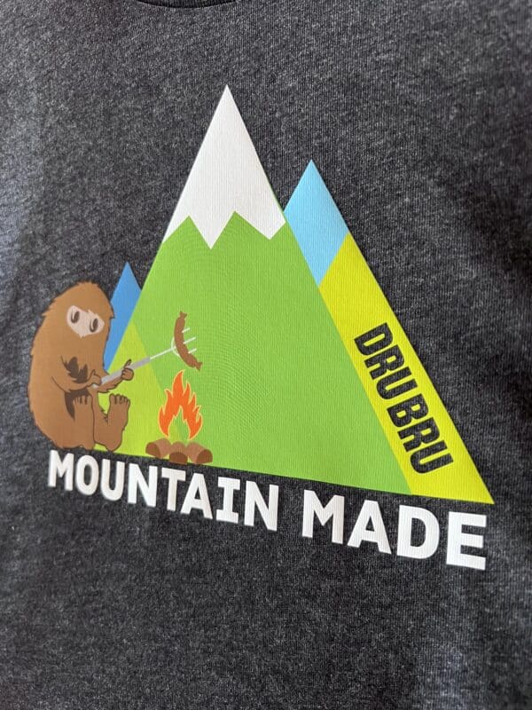 DRU BRU - Lil' Squatch Kids T-shirt - Image 3