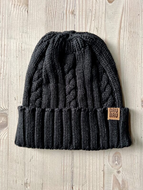 Black Knit Beanie