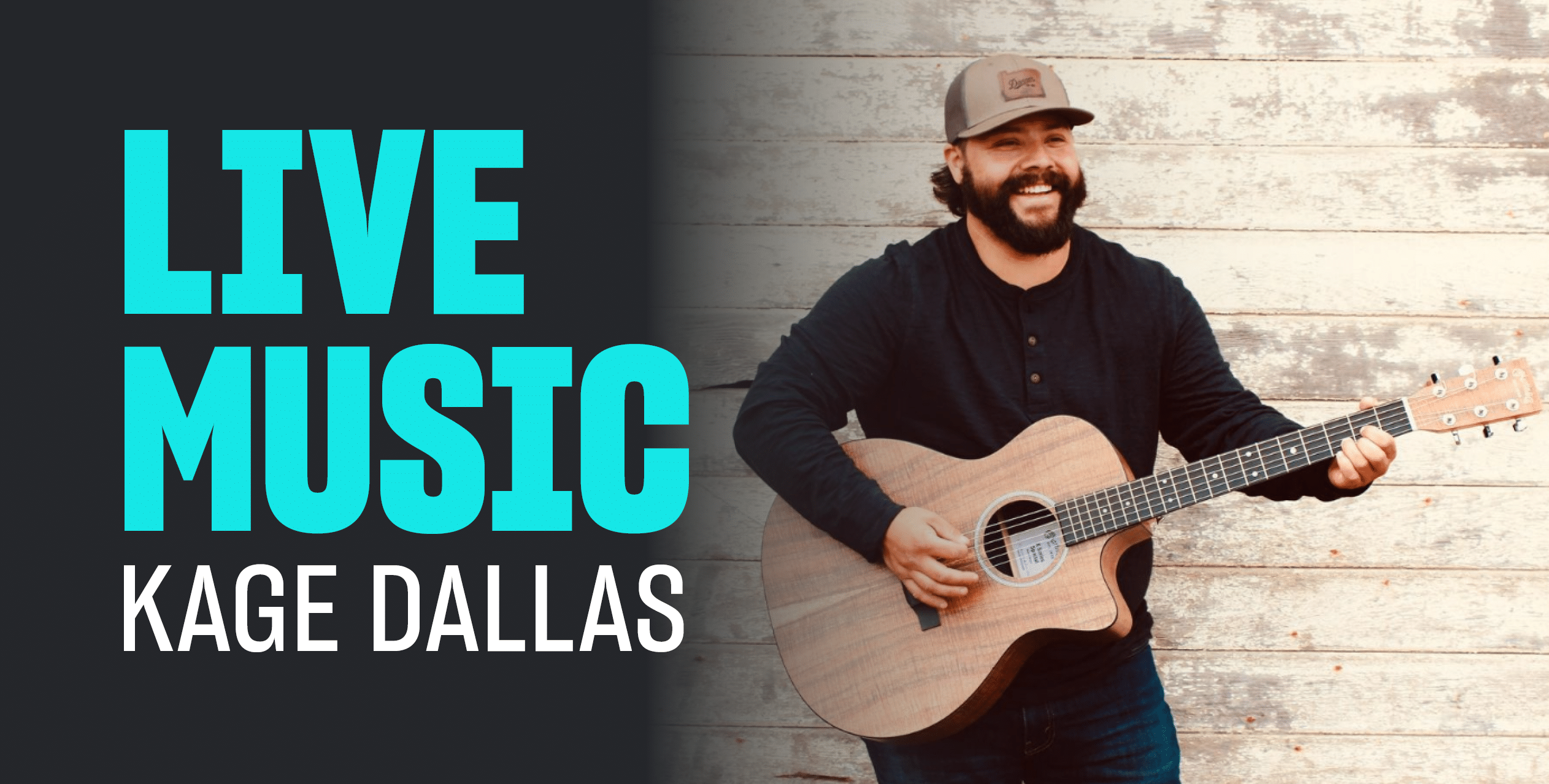 Live Music: Kage Dallas