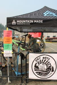 Pac Rats bike care station