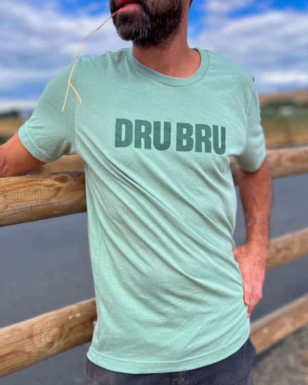 DRU BRU - Sage Tee - Image 4