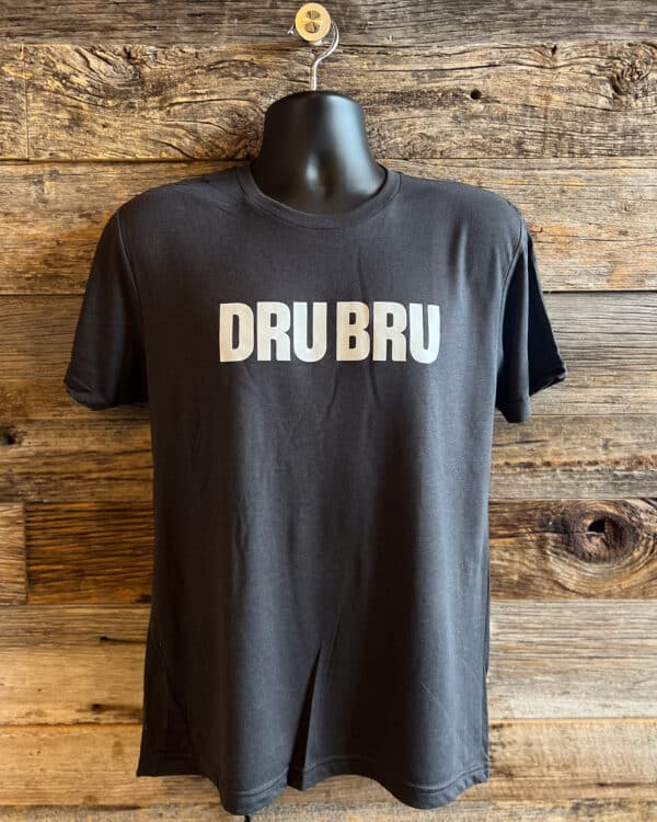 DRU BRU - Black Tee