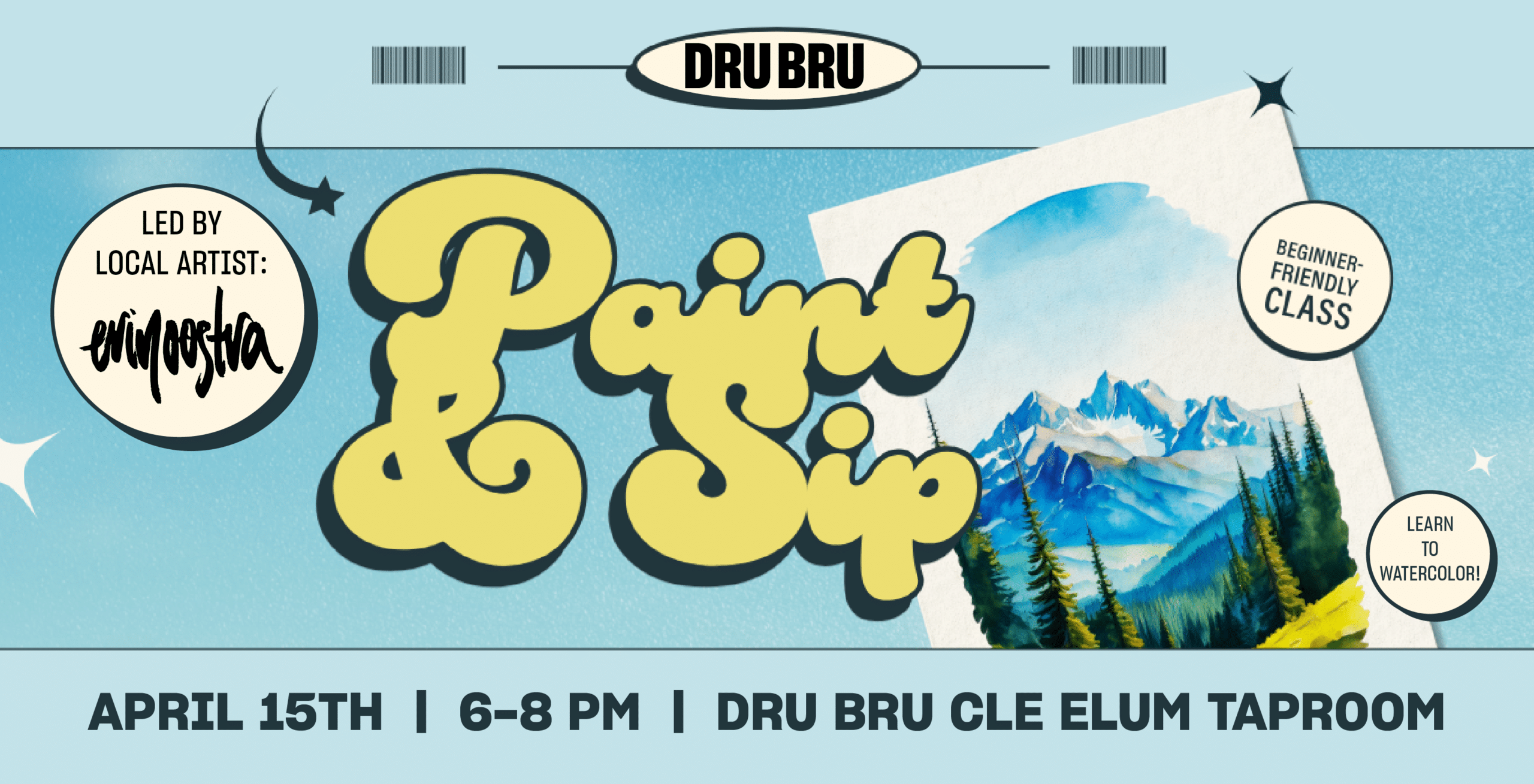 Paint and Sip with Erin Oostra