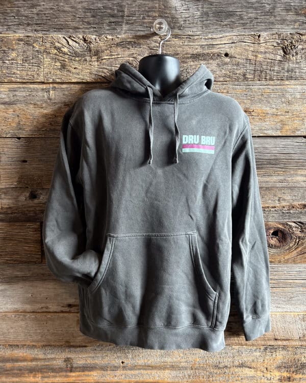 DRU BRU x Spacecraft - Charcoal Hoodie