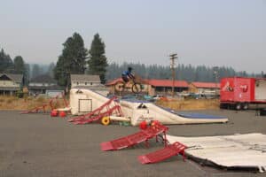 MTB Coach Robbie Airbag Jump Clinics