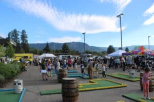 Mini Golf on the Patio