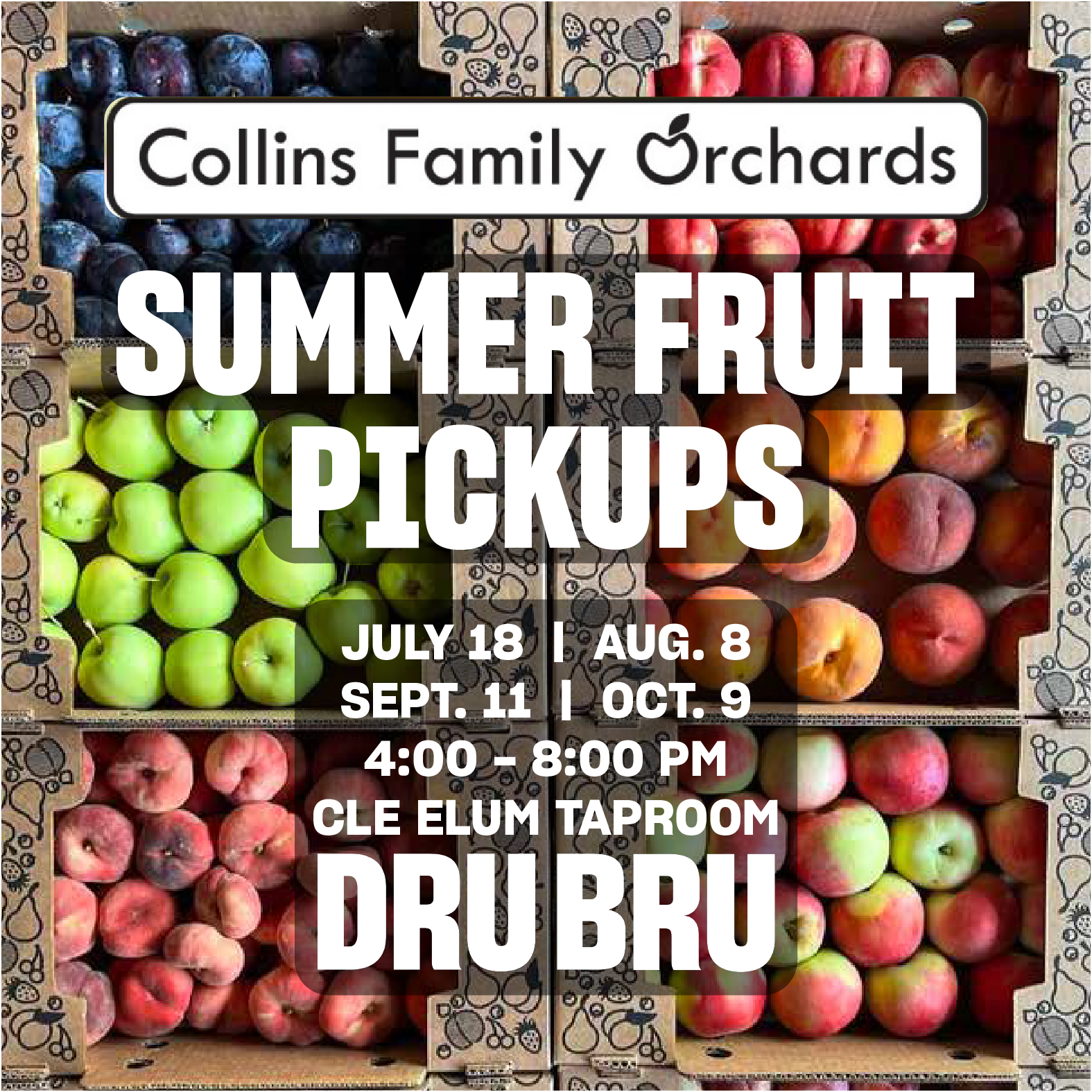 Collins Family Orchard Summer Fruit Pickups