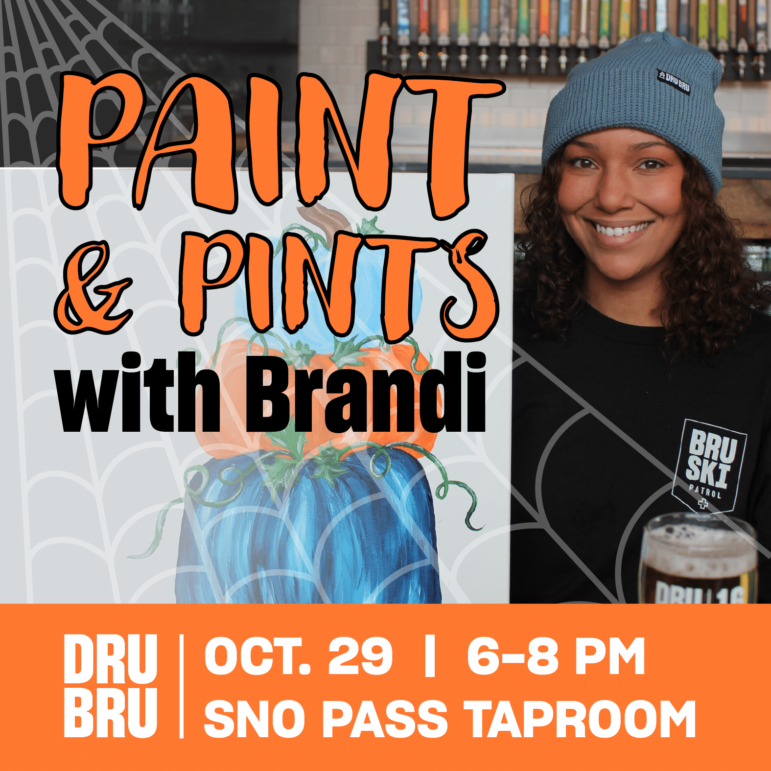 Paint & Pints with Brandi: Halloween Special
