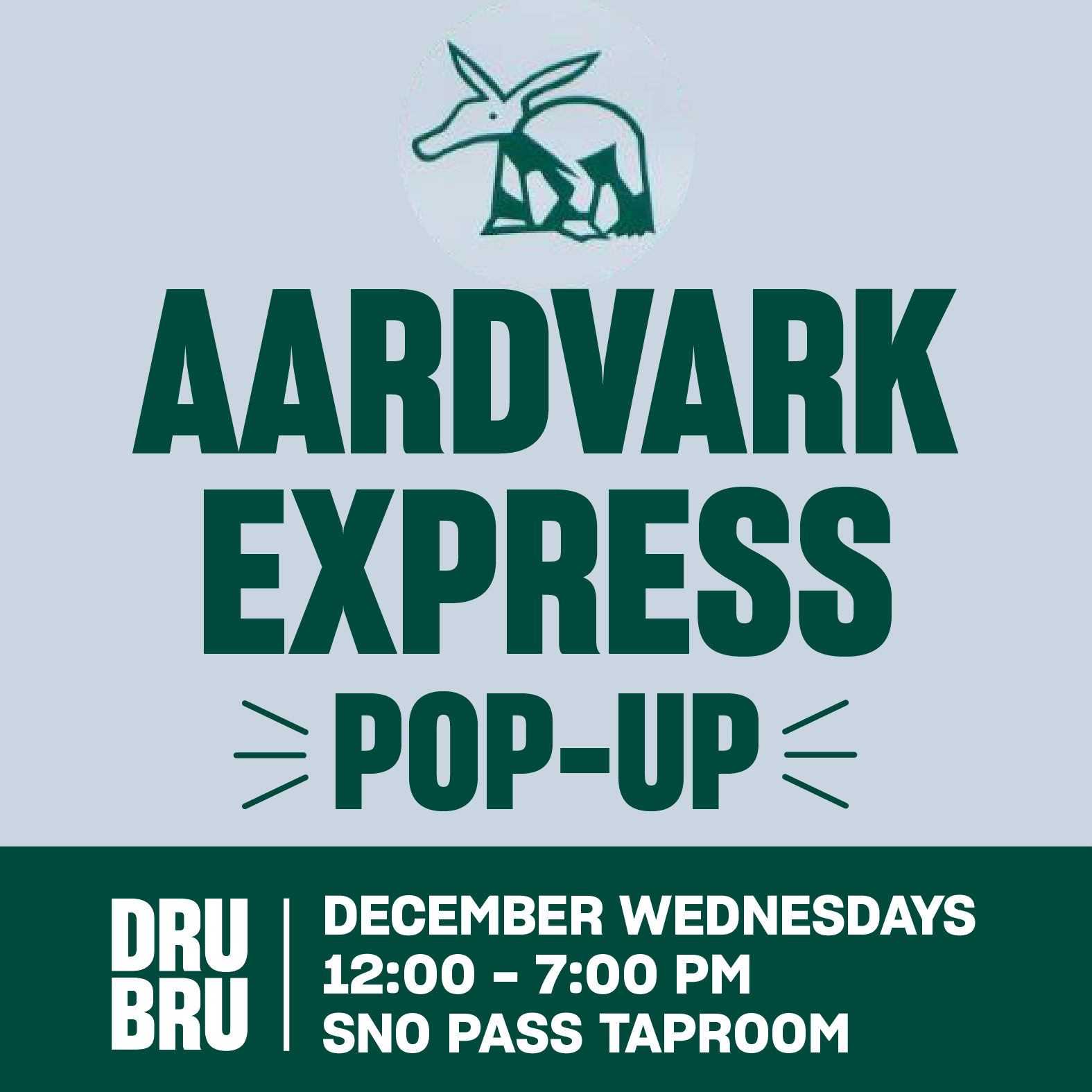 Aardvark Express Pop-Up