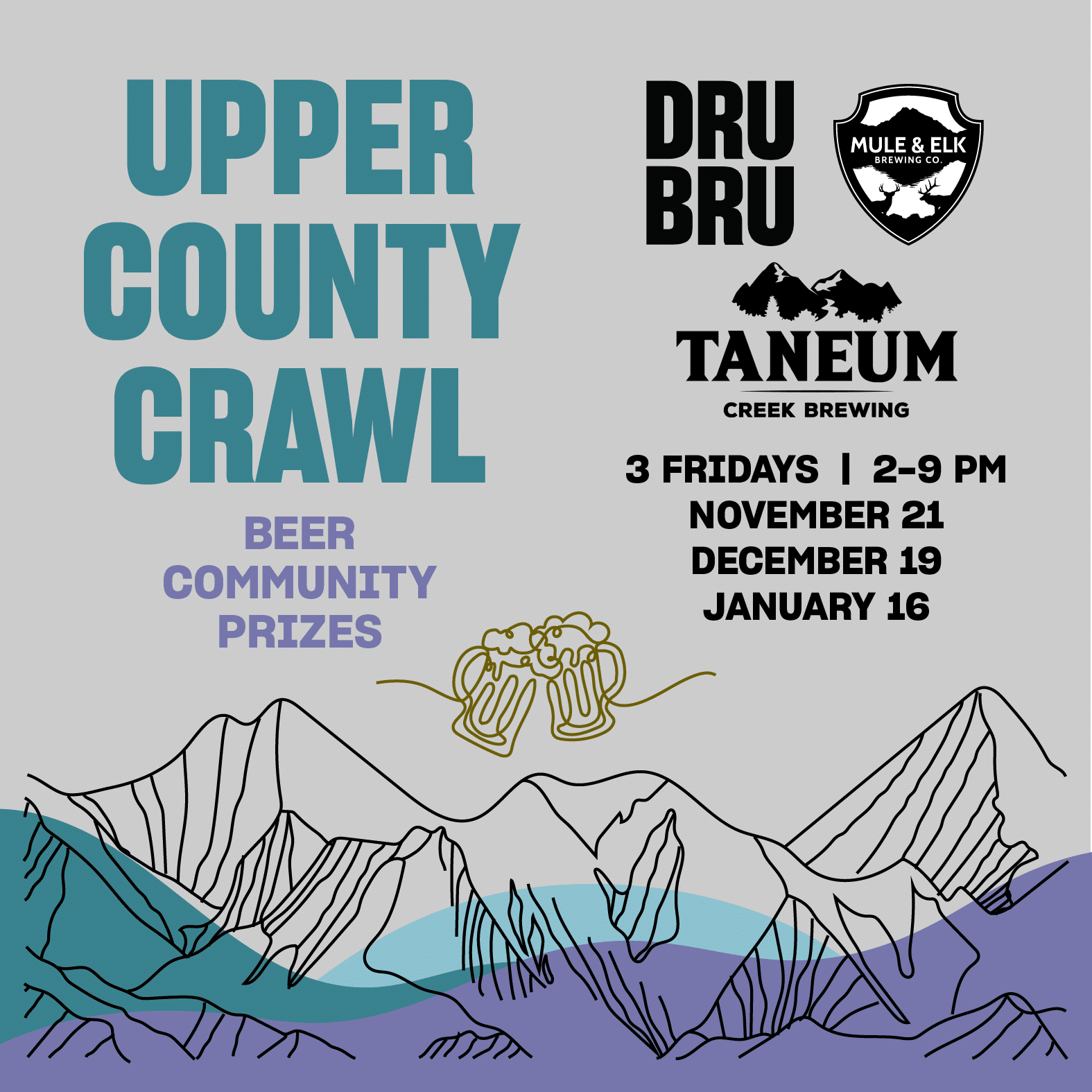 Upper County Crawl