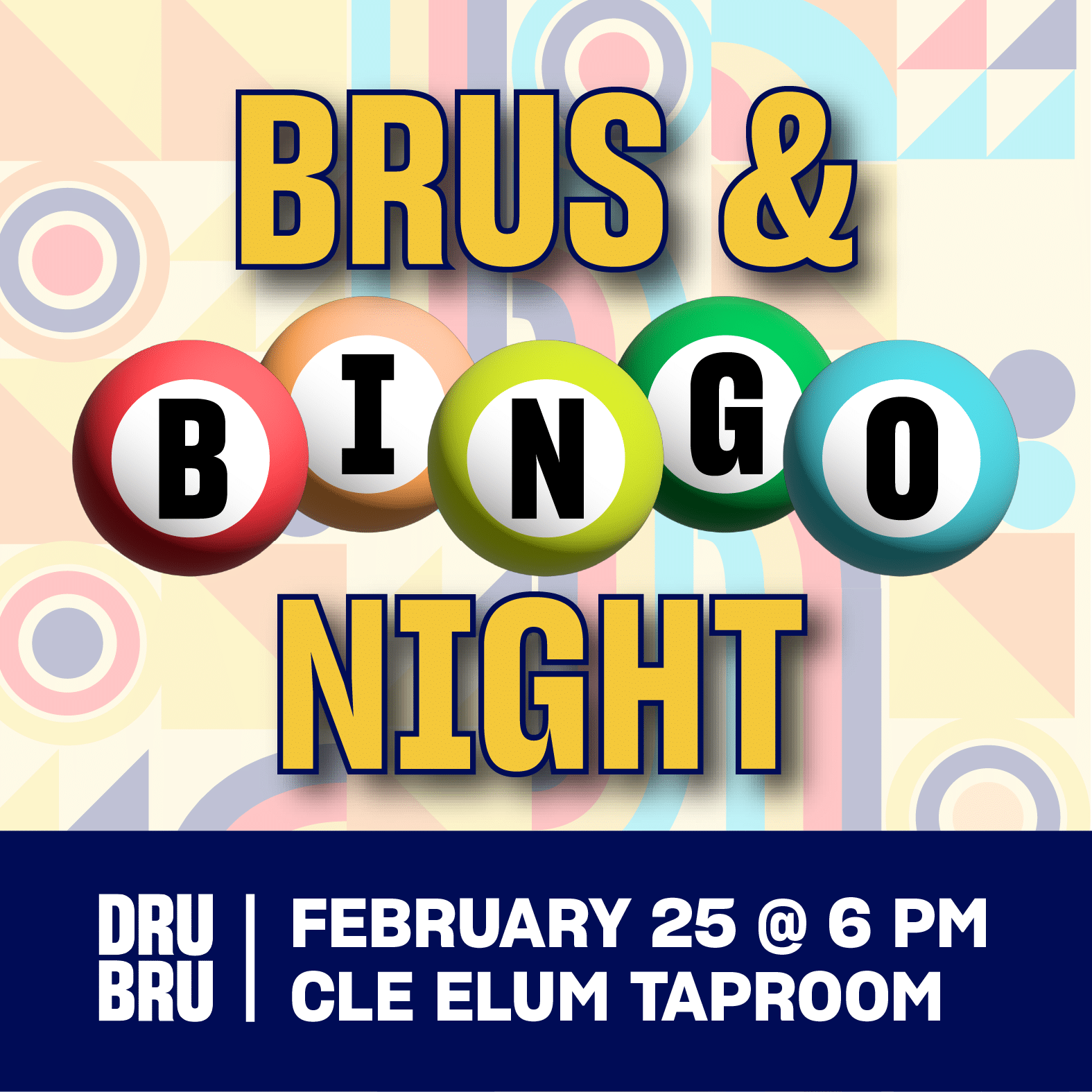 Brus & BINGO Night