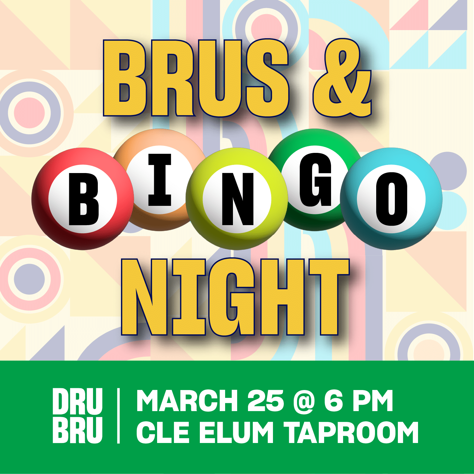 Brus & BINGO Night