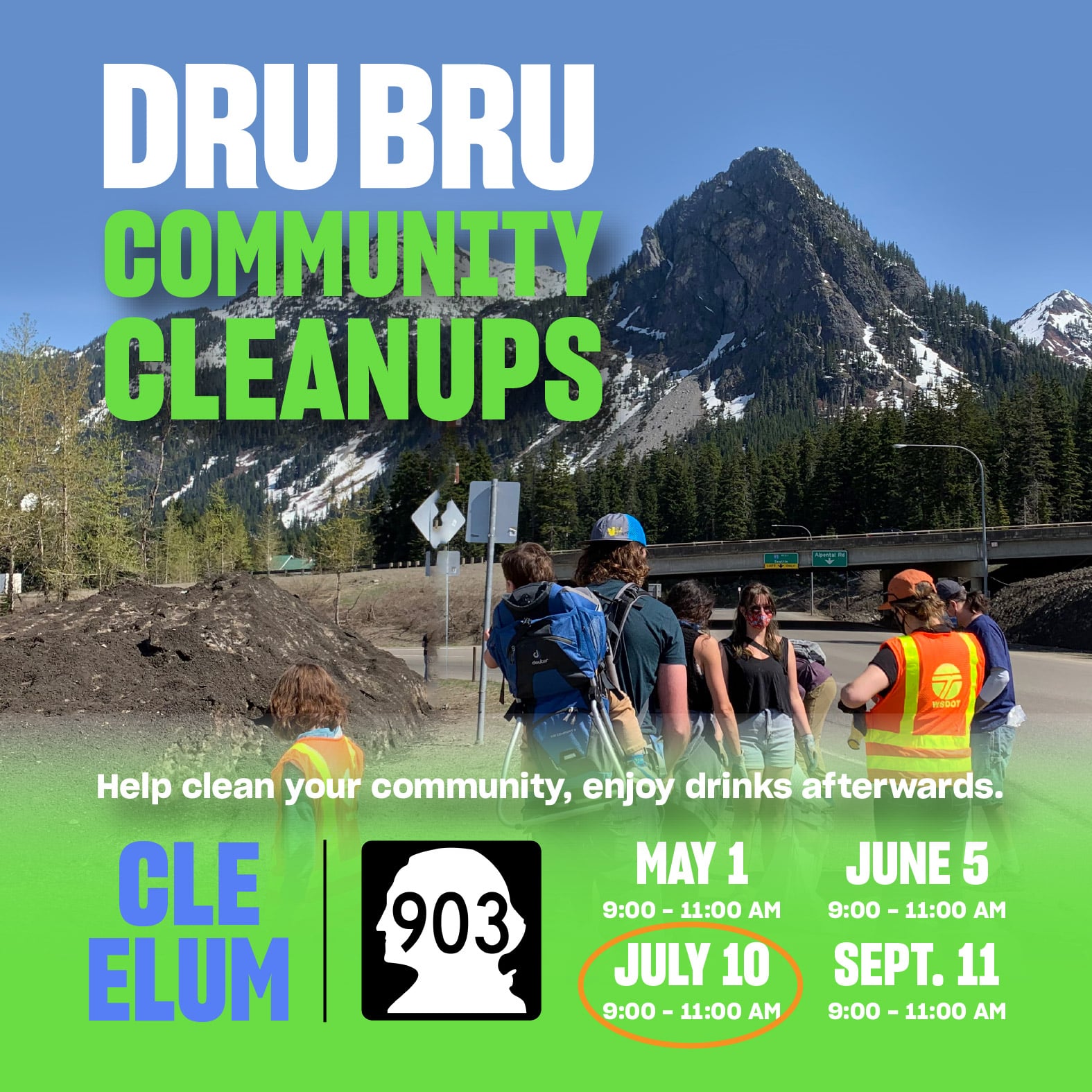 Community Cleanups - Cle Elum