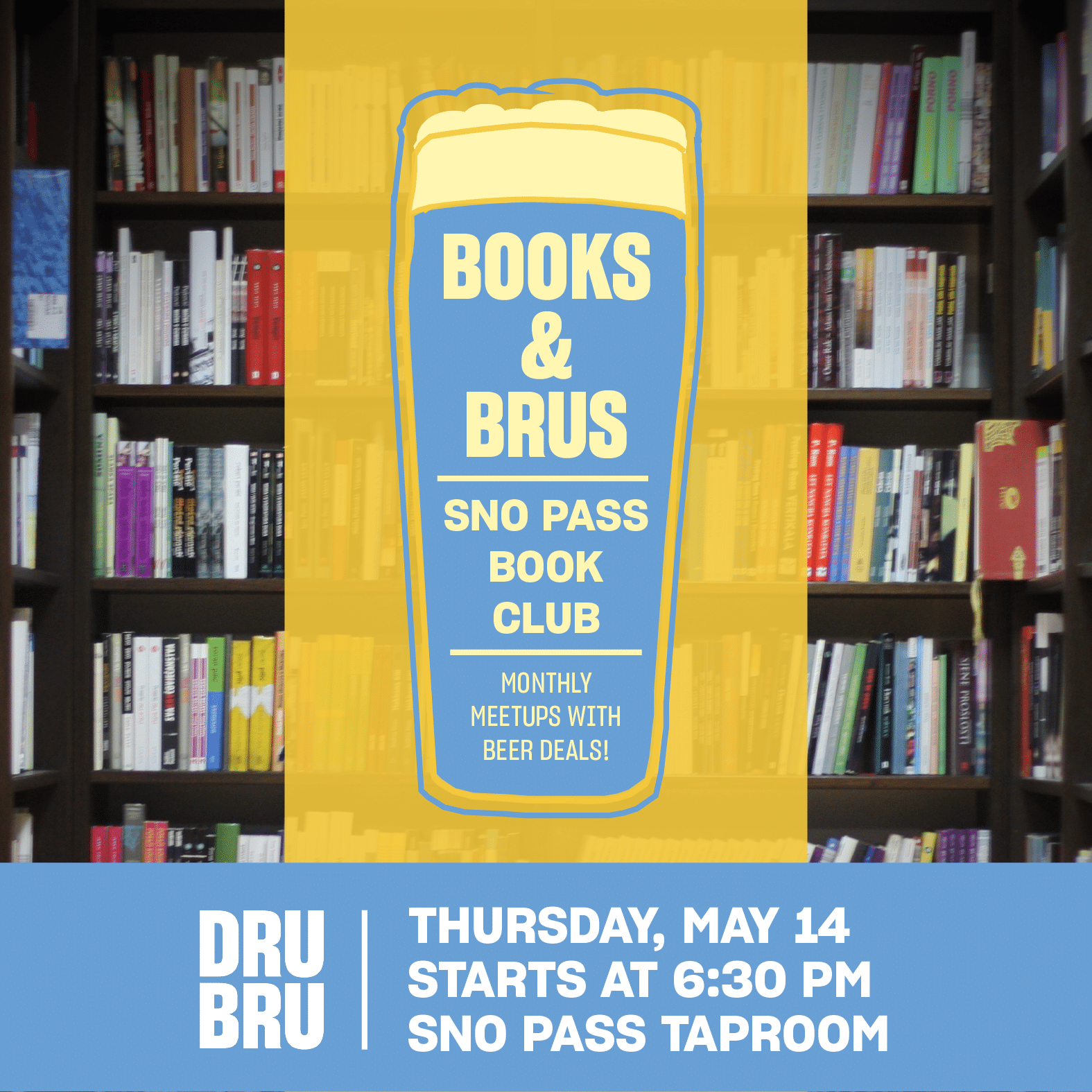 Books & Brus: Snoqualmie Pass Book Club Meetup