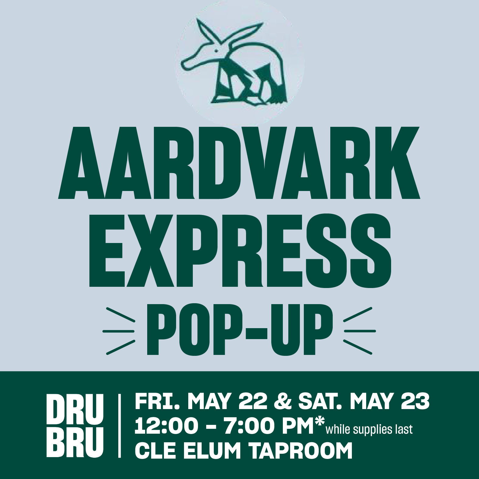 Aardvark Express Pop-Up