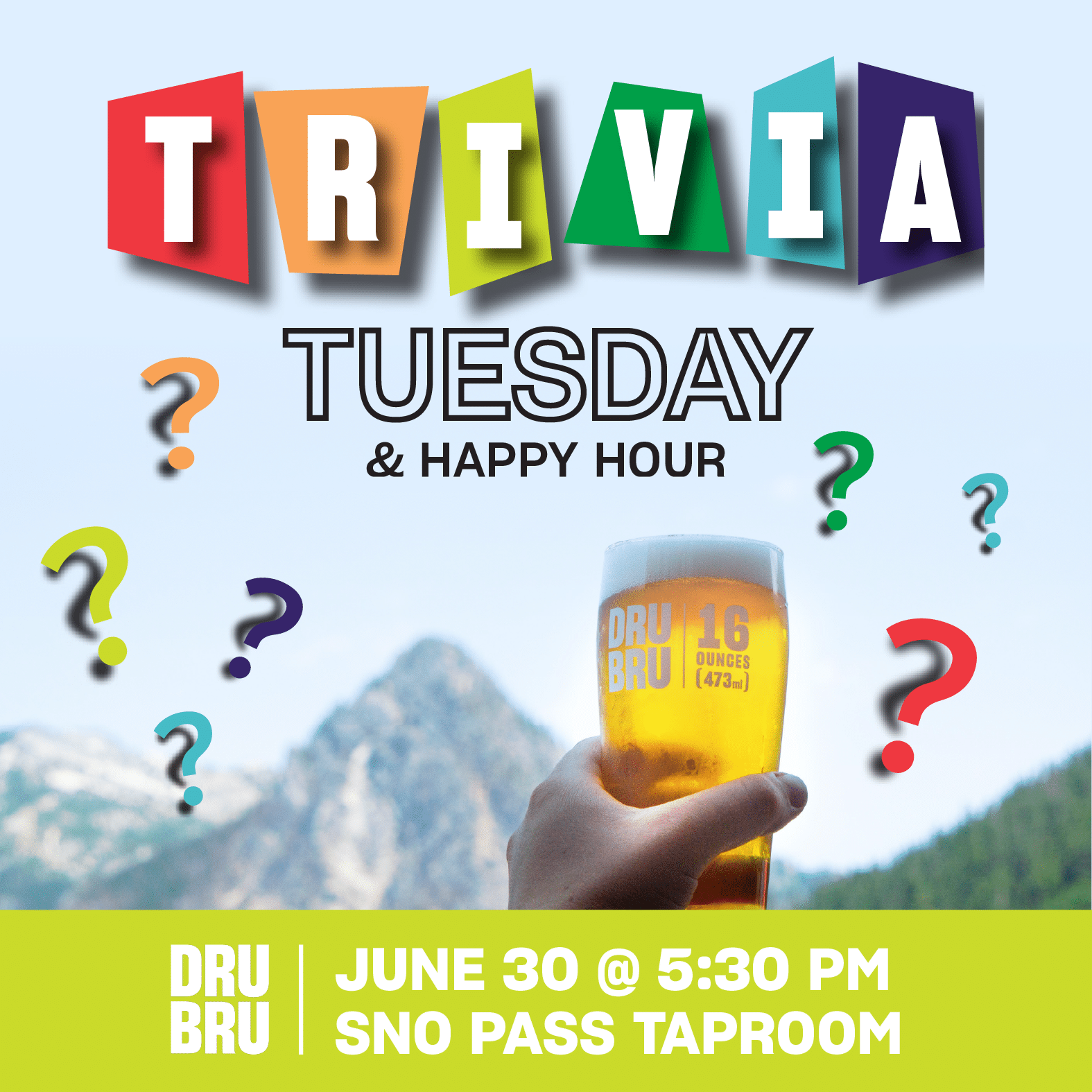 Trivia Tuesday & Happy Hour