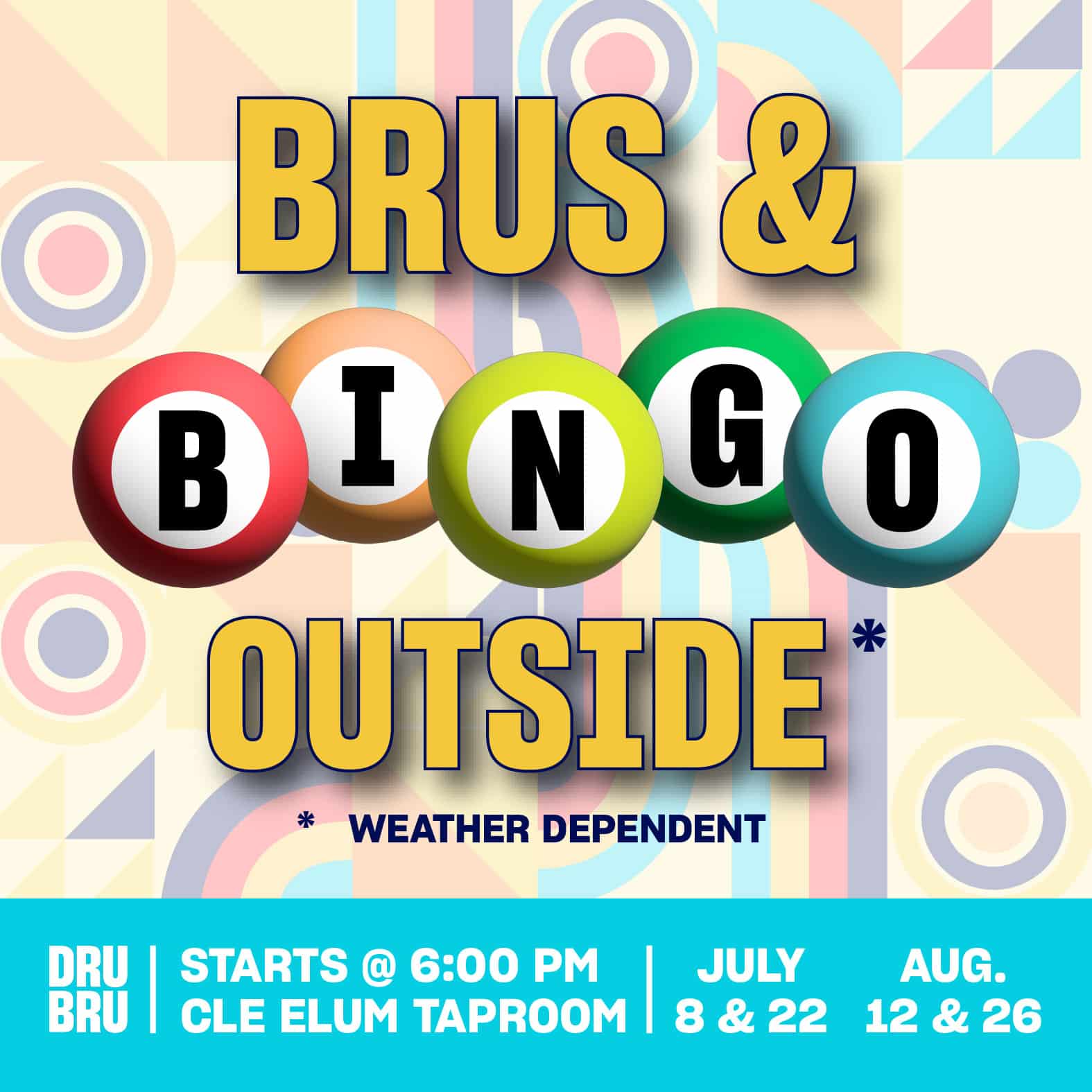 Brus & BINGO Outside!
