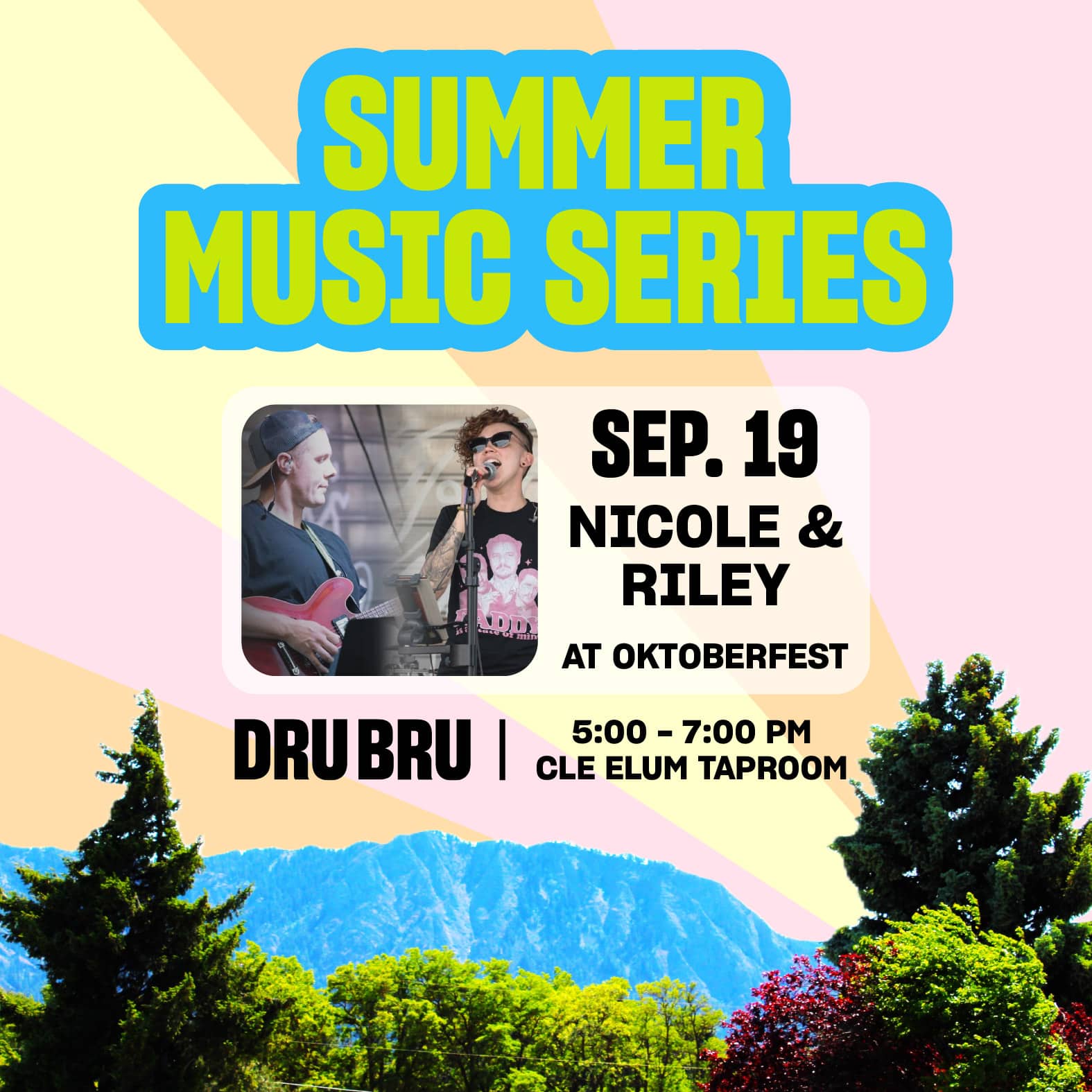 Summer Music Series: Nicole & Riley at Oktoberfest