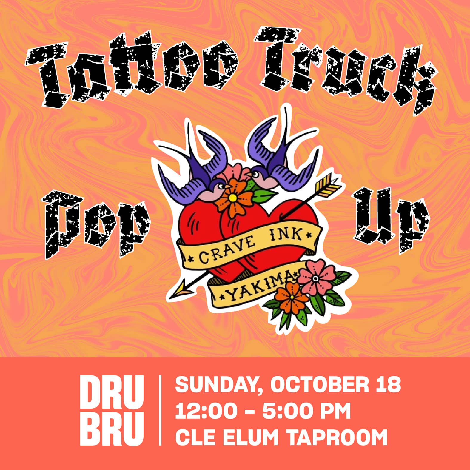 Crave Ink Tattoo Truck Pop-Up